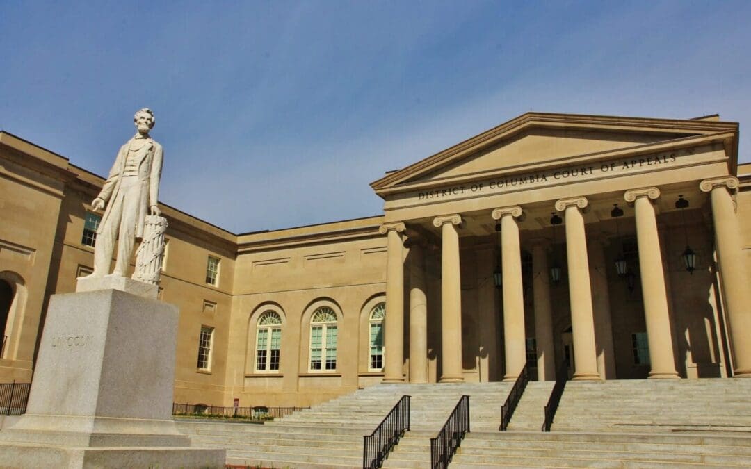 Washington DC Courts Partially Closed due to Coronavirus COVID-19